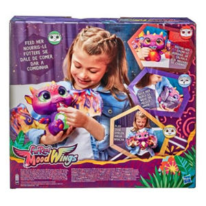 عروسک رباتیک بیبی دراگون مودوینگز FurReal مدل FurReal Moodwings Baby Dragon Interactive Pet-اسباب بازی